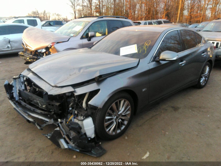 VIN JN1EV7ARXLM252965 2020 INFINITI Q50 3.0T LUXE