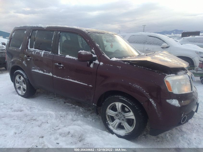 2013 HONDA PILOT EX-L - 5FNYF4H53DB065652