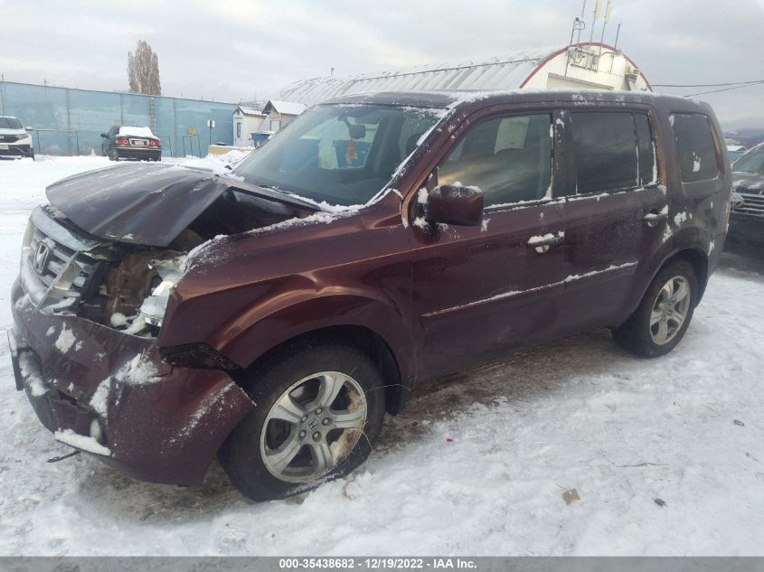2013 HONDA PILOT EX-L - 5FNYF4H53DB065652