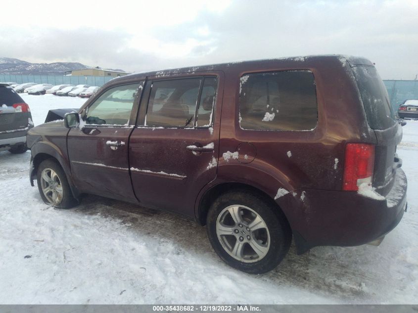 2013 HONDA PILOT EX-L - 5FNYF4H53DB065652