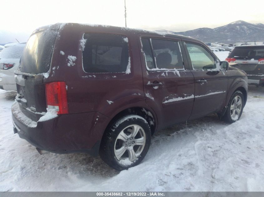 2013 HONDA PILOT EX-L - 5FNYF4H53DB065652
