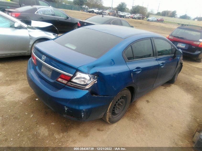 2013 HONDA CIVIC SDN LX 19XFB2F58DE050161