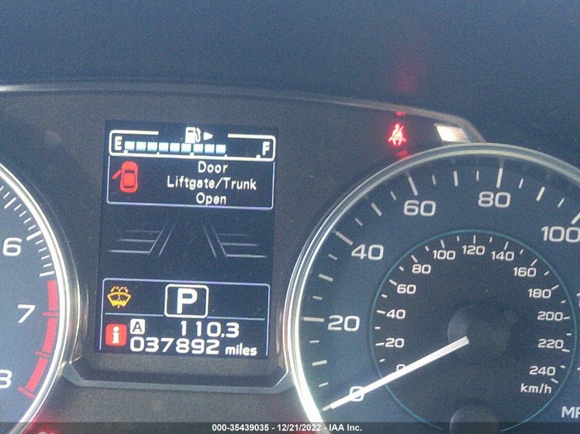 2015 SUBARU IMPREZA WAGON 2.0I SPORT LIMITED - JF1GPAZ64F8235735