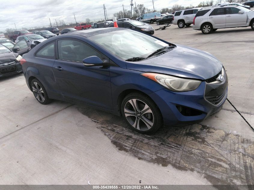 2013 HYUNDAI ELANTRA COUPE SE - KMHDH6AE0DU006401