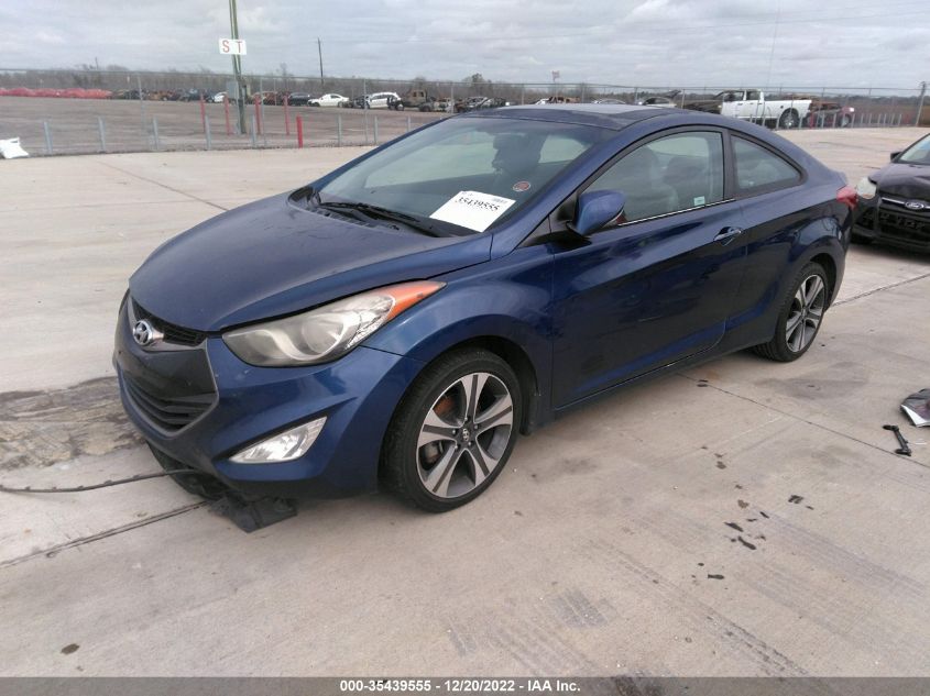 2013 HYUNDAI ELANTRA COUPE SE - KMHDH6AE0DU006401