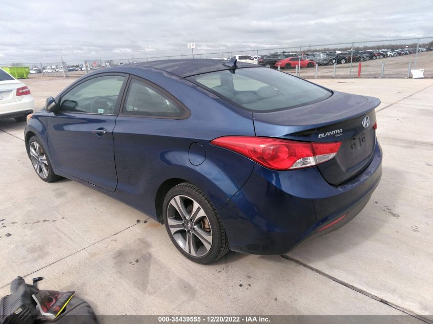 2013 HYUNDAI ELANTRA COUPE SE - KMHDH6AE0DU006401