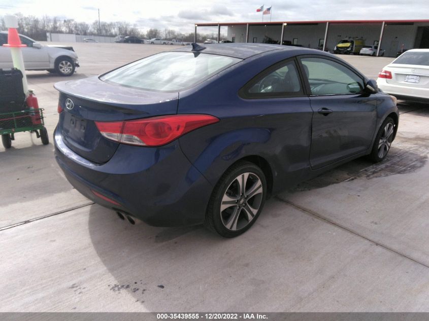2013 HYUNDAI ELANTRA COUPE SE - KMHDH6AE0DU006401