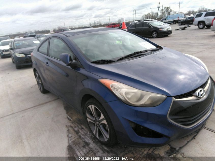 2013 HYUNDAI ELANTRA COUPE SE - KMHDH6AE0DU006401