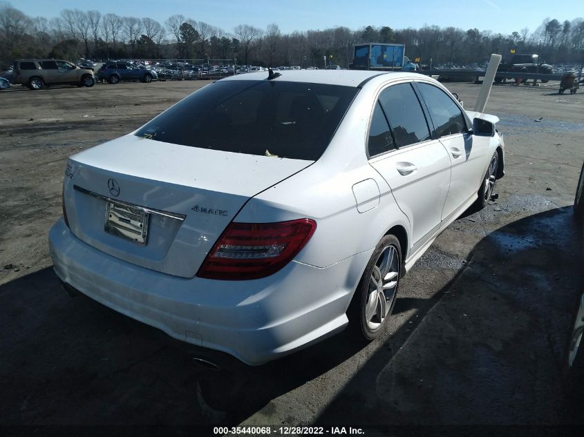 2013 MERCEDES-BENZ C-CLASS C 300 WDDGF8AB0DR244055