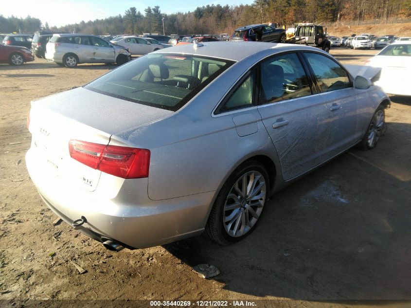 2014 AUDI A6 3.0T PREMIUM PLUS WAUFGAFC3EN056535