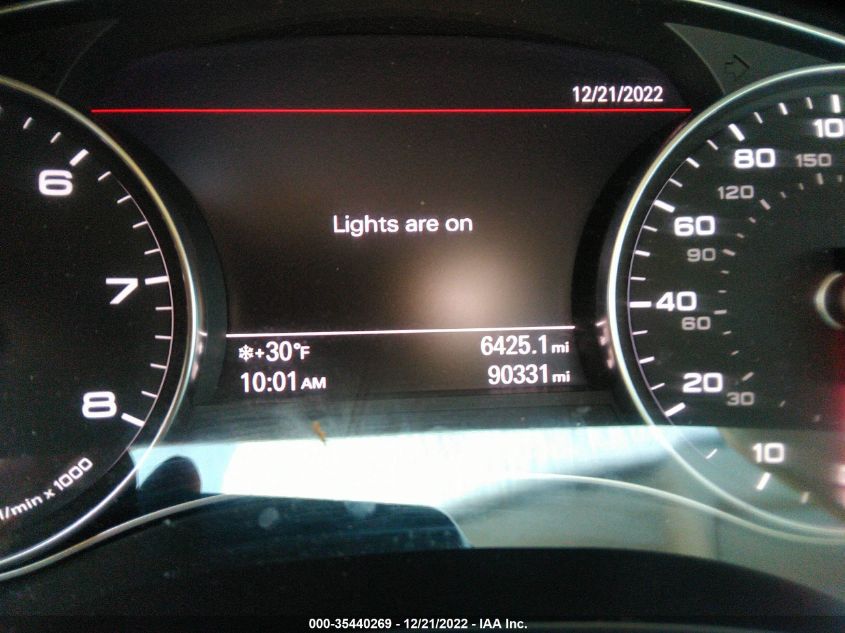 2014 AUDI A6 3.0T PREMIUM PLUS WAUFGAFC3EN056535