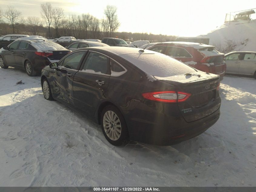 2014 FORD FUSION ENERGI TITANIUM 3FA6P0SU1ER374121