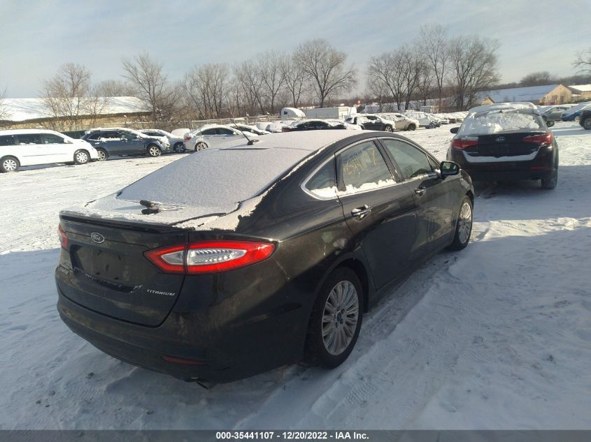 2014 FORD FUSION ENERGI TITANIUM 3FA6P0SU1ER374121