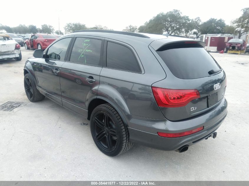 2014 AUDI Q7 3.0T S LINE PRESTIGE WA1DGAFE0ED004775