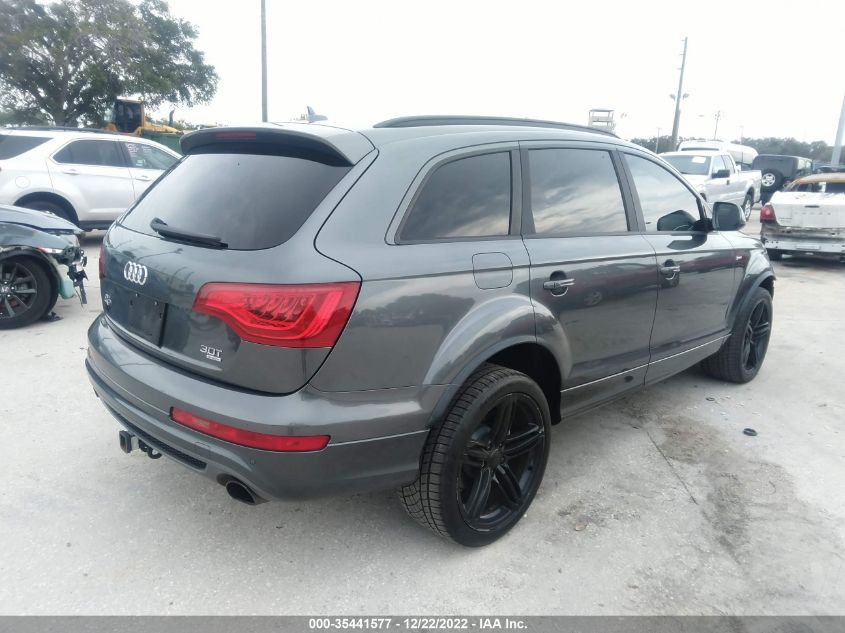 2014 AUDI Q7 3.0T S LINE PRESTIGE WA1DGAFE0ED004775
