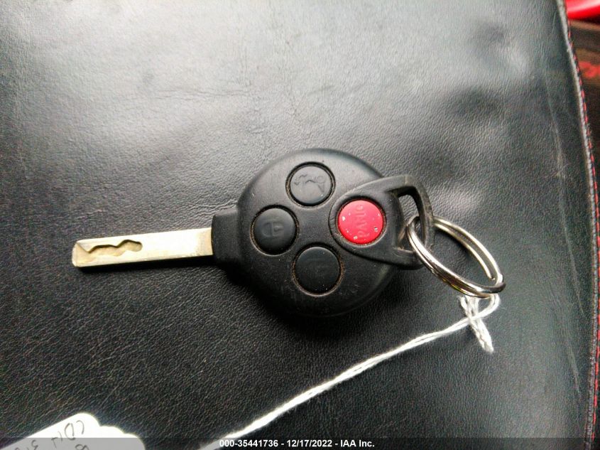 2013 SMART FORTWO PURE/PASSION WMEEJ3BAXDK609781