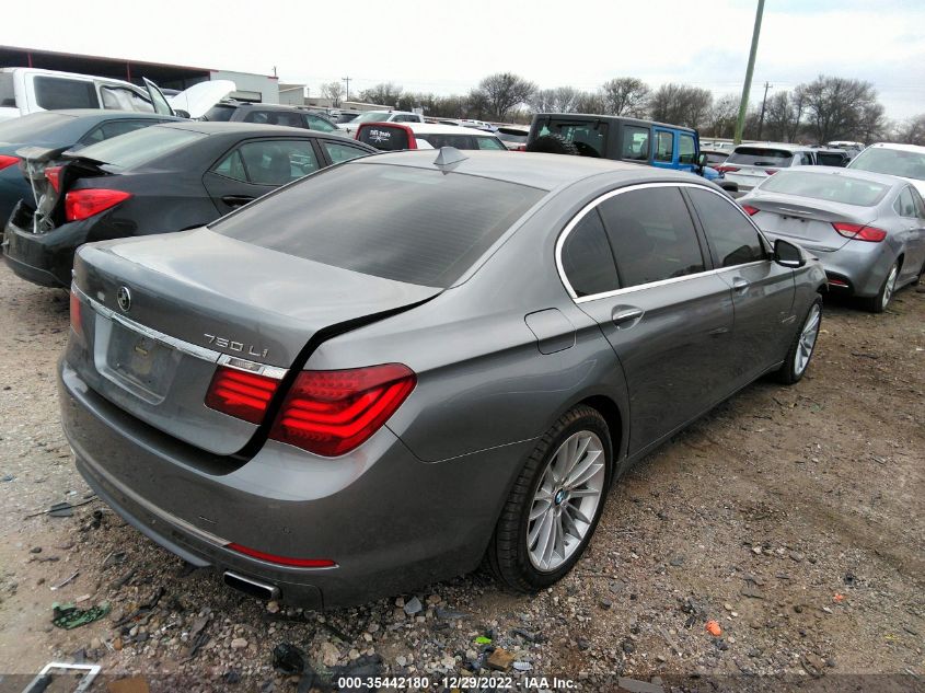 2014 BMW 7 SERIES 750LI XDRIVE - WBAYF8C54ED653371