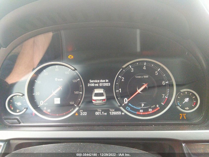 2014 BMW 7 SERIES 750LI XDRIVE - WBAYF8C54ED653371