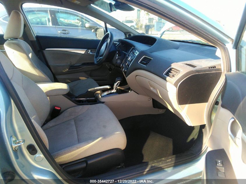 2013 HONDA CIVIC HYBRID 19XFB4F22DE003631