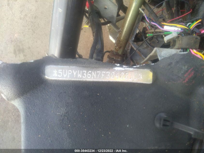 2015 VICTORY MOTORCYCLES MAGNUM 5VPYW36N7F3040011