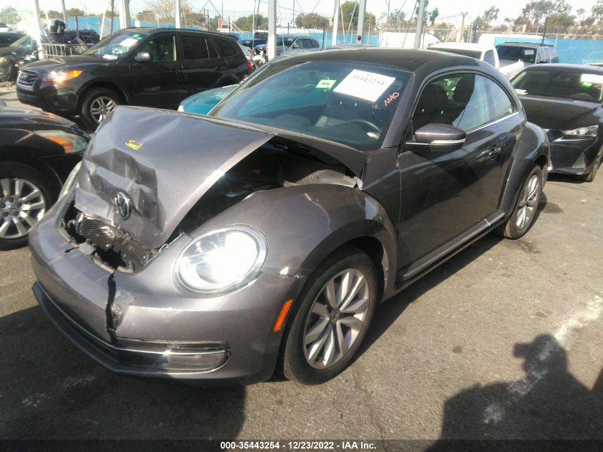 2013 VOLKSWAGEN BEETLE 2.0L TDI W/SUN 3VWJL7AT2DM682781