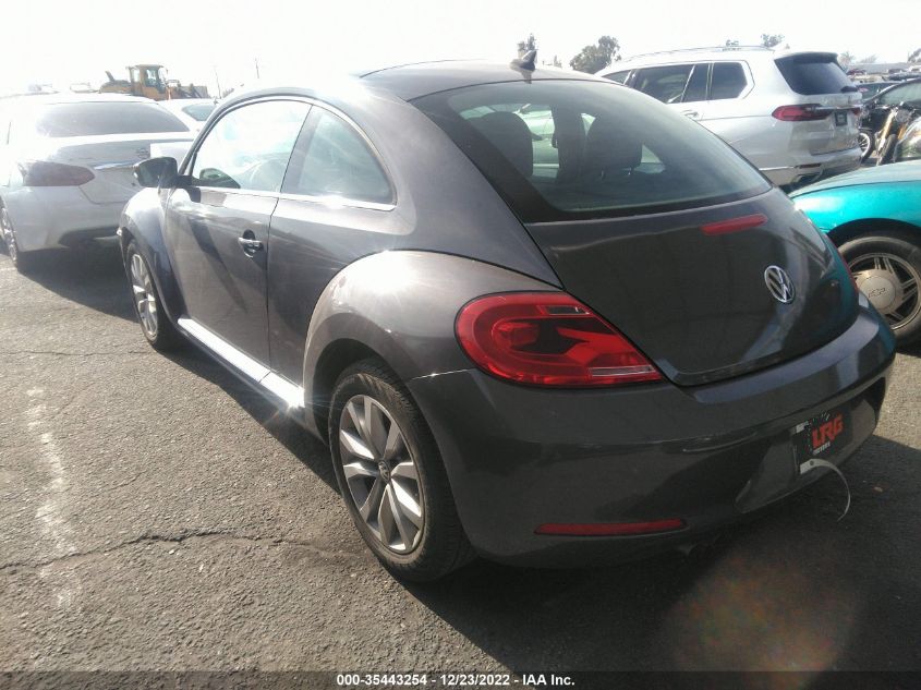 2013 VOLKSWAGEN BEETLE 2.0L TDI W/SUN 3VWJL7AT2DM682781