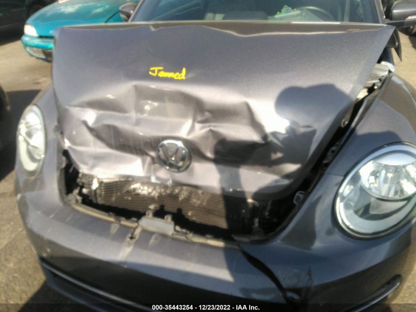 2013 VOLKSWAGEN BEETLE 2.0L TDI W/SUN 3VWJL7AT2DM682781