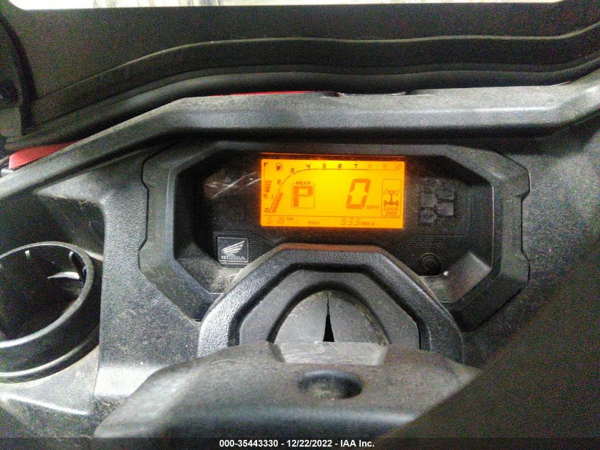 2016 HONDA SXS1000 M5 1HFVE0427G4001383