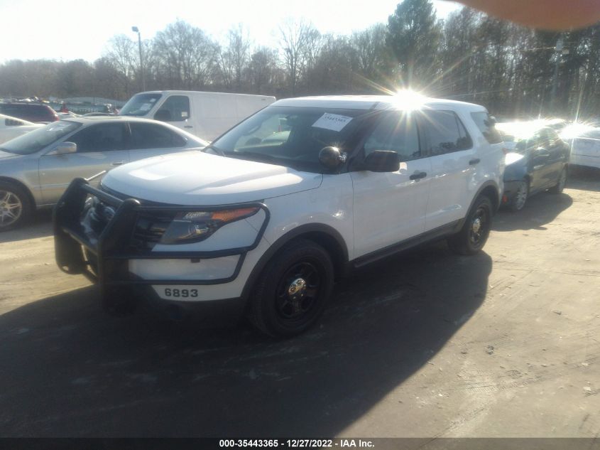 2015 FORD UTILITY POLICE 1FM5K8AR9FGA04152
