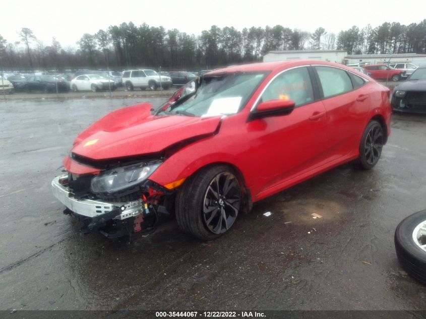 2021 HONDA CIVIC SEDAN SPORT 2HGFC2F86MH523620