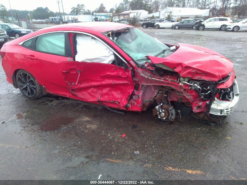 2021 HONDA CIVIC SEDAN SPORT 2HGFC2F86MH523620