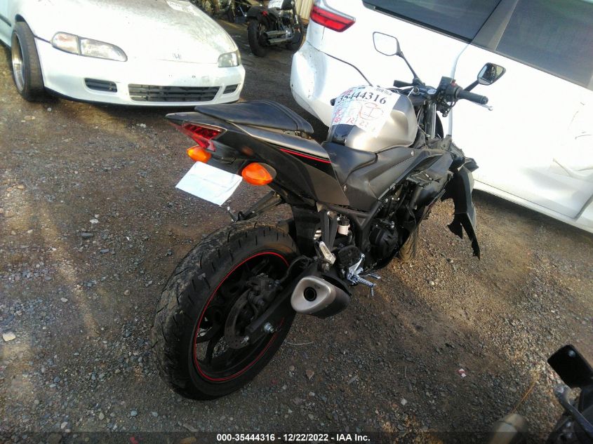2016 YAMAHA YZFR3 MH3RH06Y0GK013196