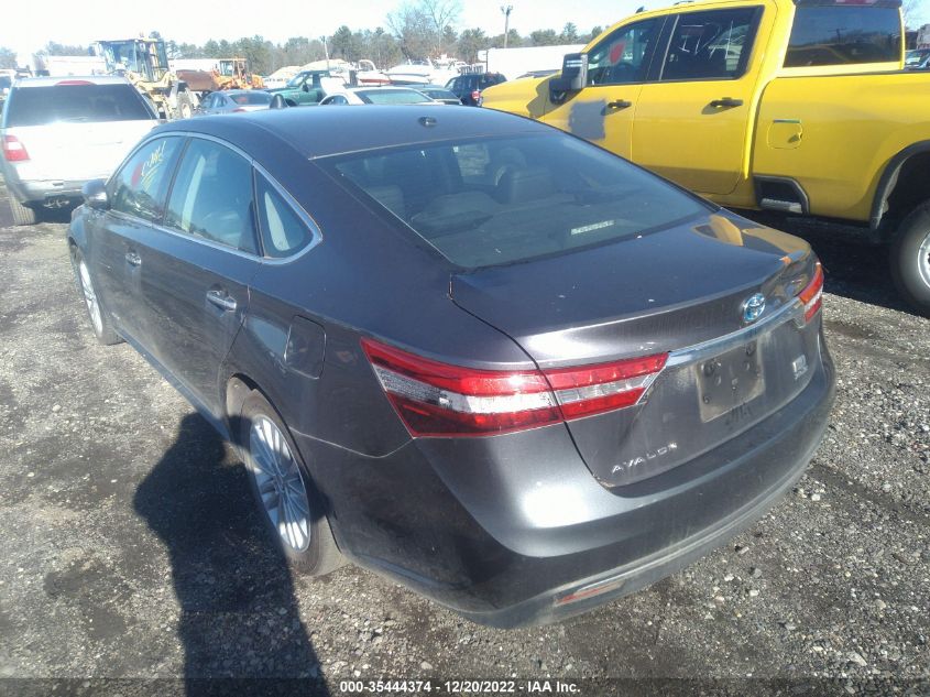 2015 TOYOTA AVALON HYBRID XLE TOURING/LIMITED 4T1BD1EB3FU040146