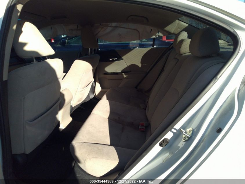 2013 HONDA ACCORD SDN LX - 1HGCR2F3XDA262268