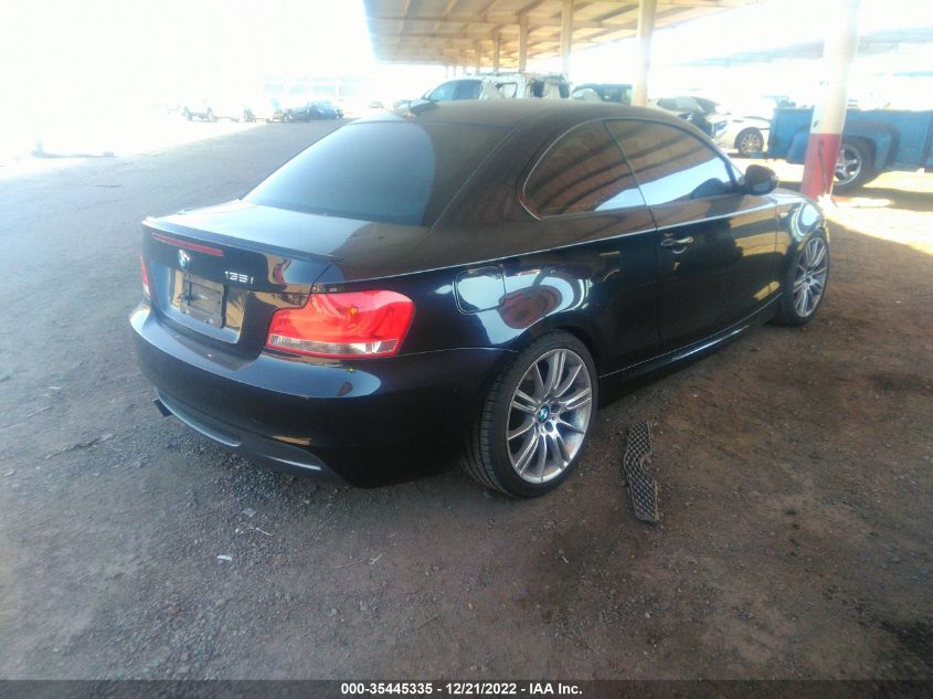 2013 BMW 1 SERIES 135I WBAUC9C57DVY60651