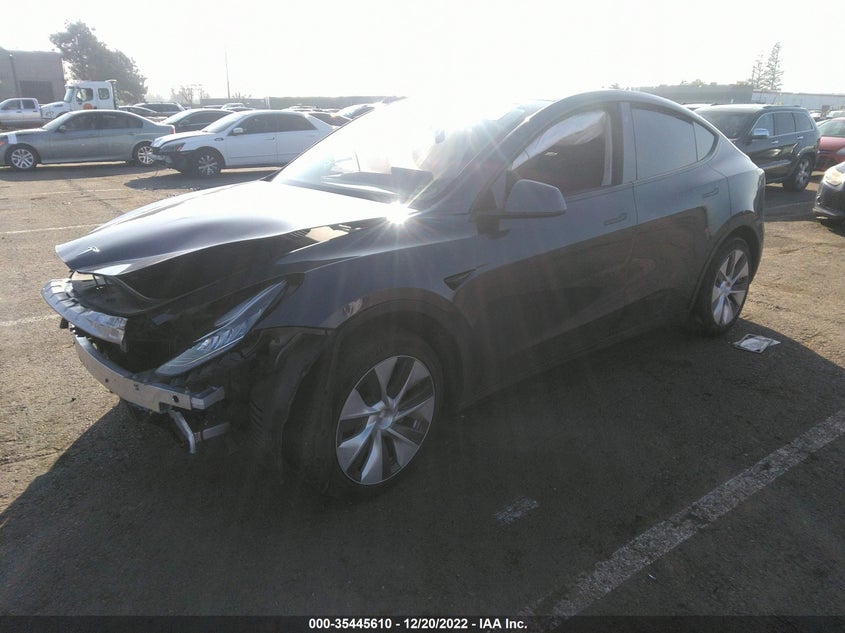 VIN 5YJYGDEE8MF270501 2021 TESLA MODEL Y LONG RANGE