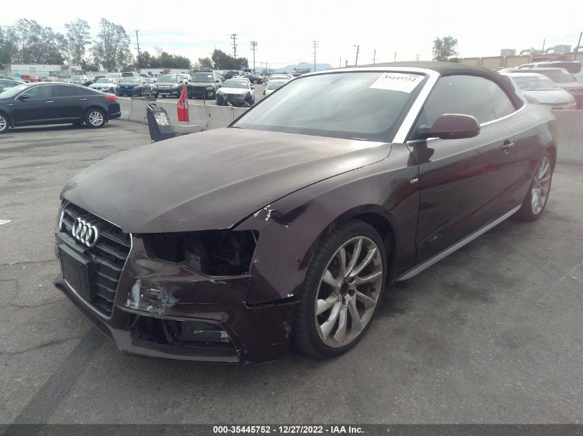 2015 AUDI A5 PREMIUM PLUS WAUMFAFH9FN006519