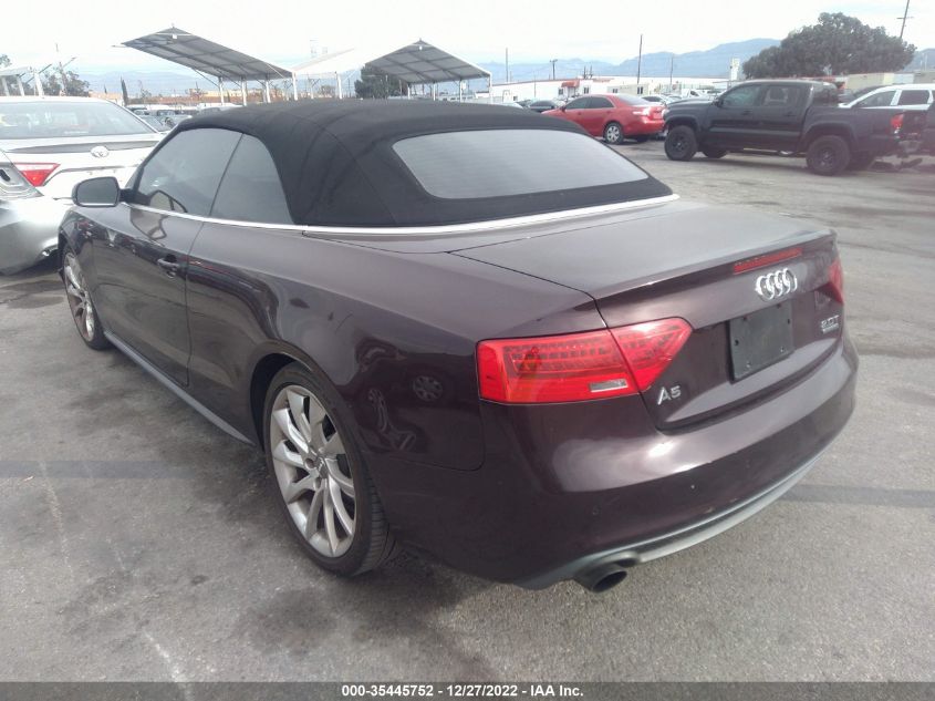 2015 AUDI A5 PREMIUM PLUS WAUMFAFH9FN006519