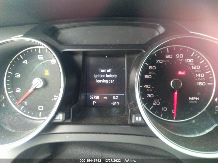 2015 AUDI A5 PREMIUM PLUS WAUMFAFH9FN006519