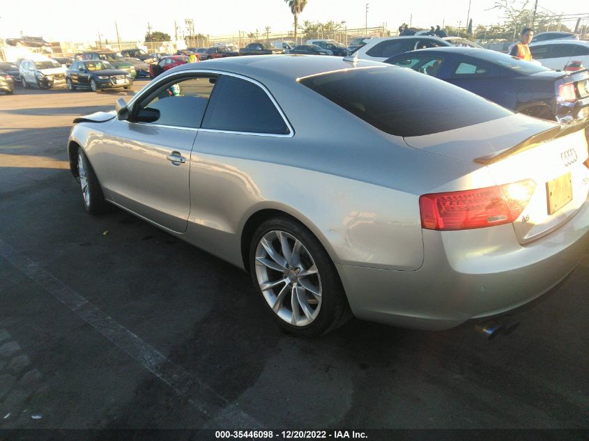 2013 AUDI A5 PREMIUM PLUS WAULFAFR0DA015859