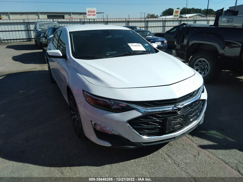VIN 1G1ZG5ST2LF118102 2020 CHEVROLET MALIBU RS