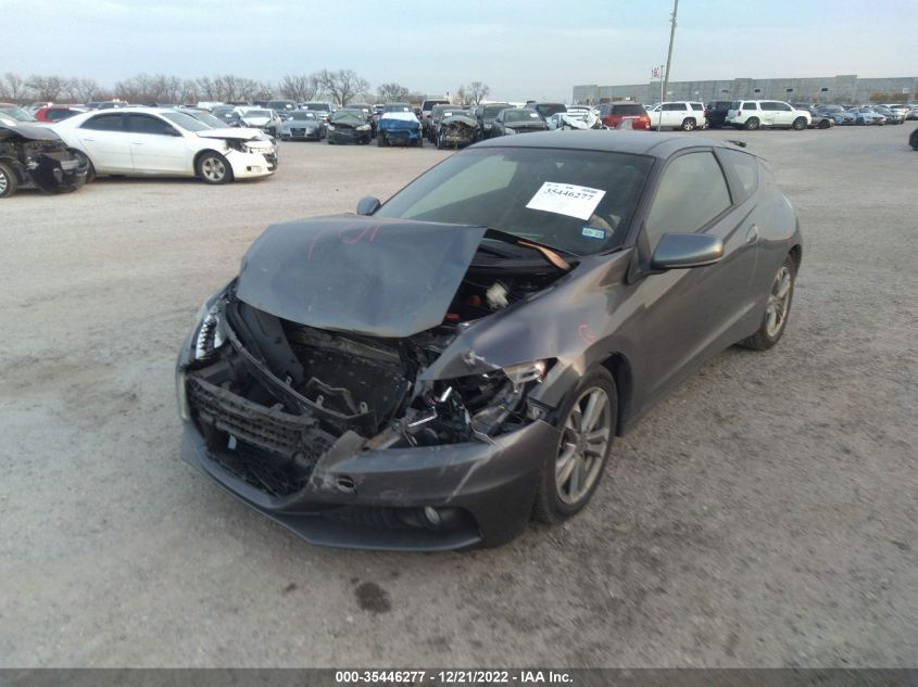 2013 HONDA CR-Z EX JHMZF1C6XDS002651