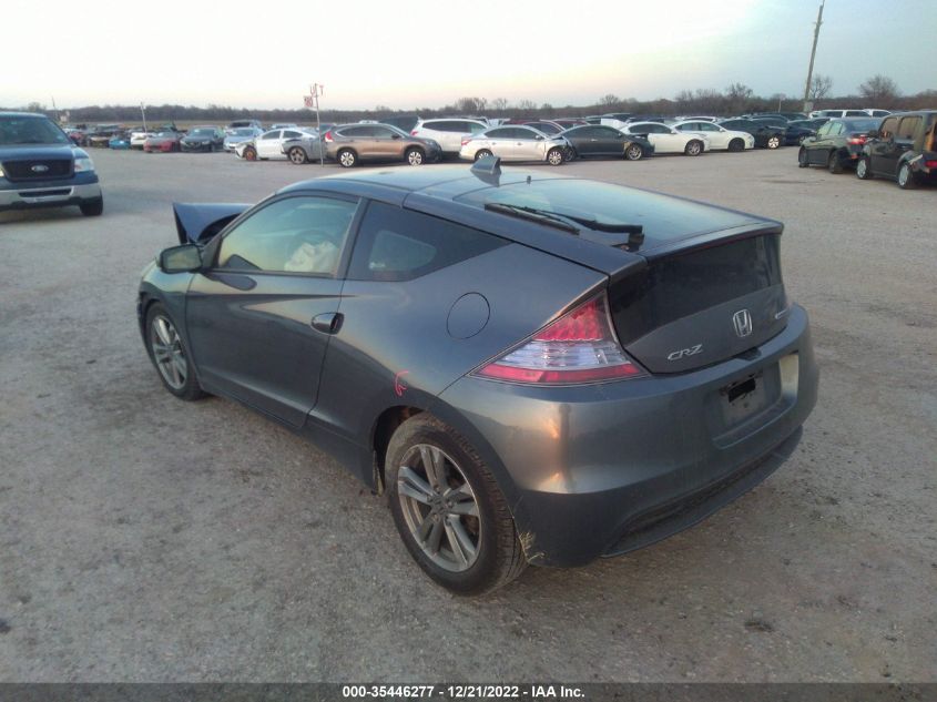 2013 HONDA CR-Z EX JHMZF1C6XDS002651