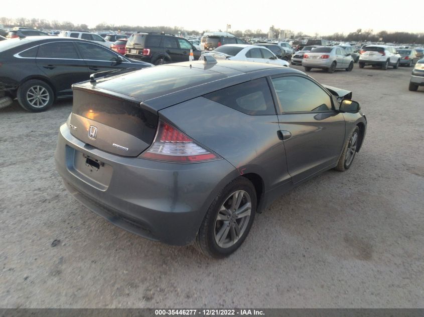 2013 HONDA CR-Z EX JHMZF1C6XDS002651