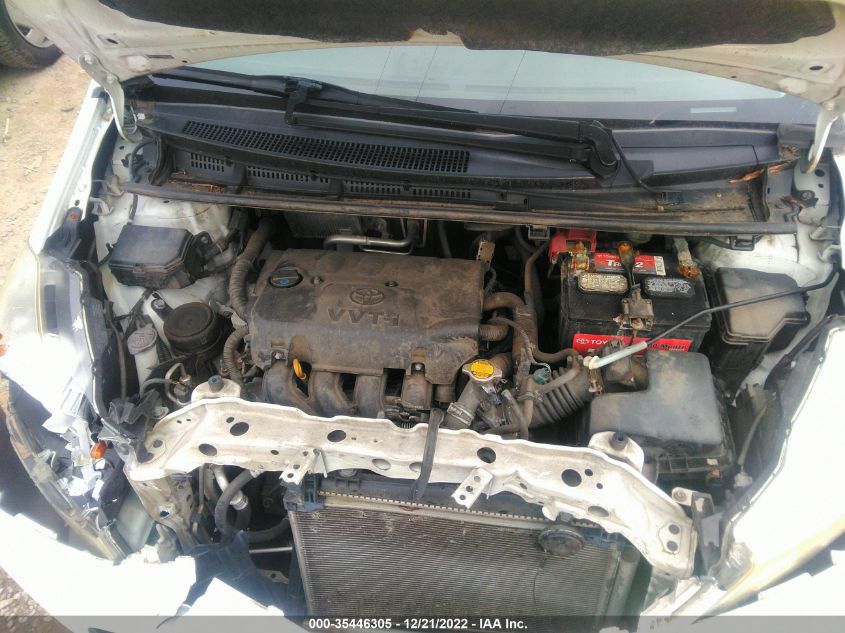 2013 TOYOTA YARIS LE JTDKTUD30DD547070