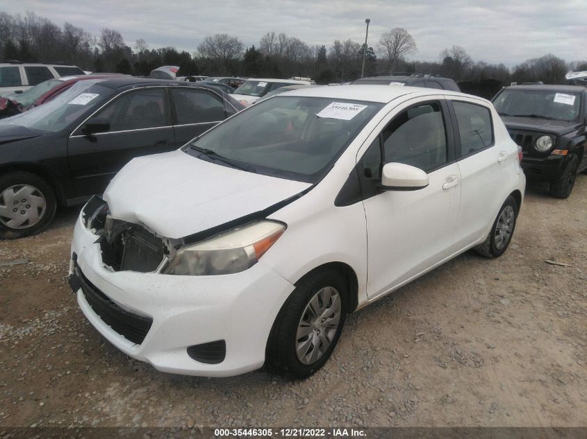 2013 TOYOTA YARIS LE JTDKTUD30DD547070