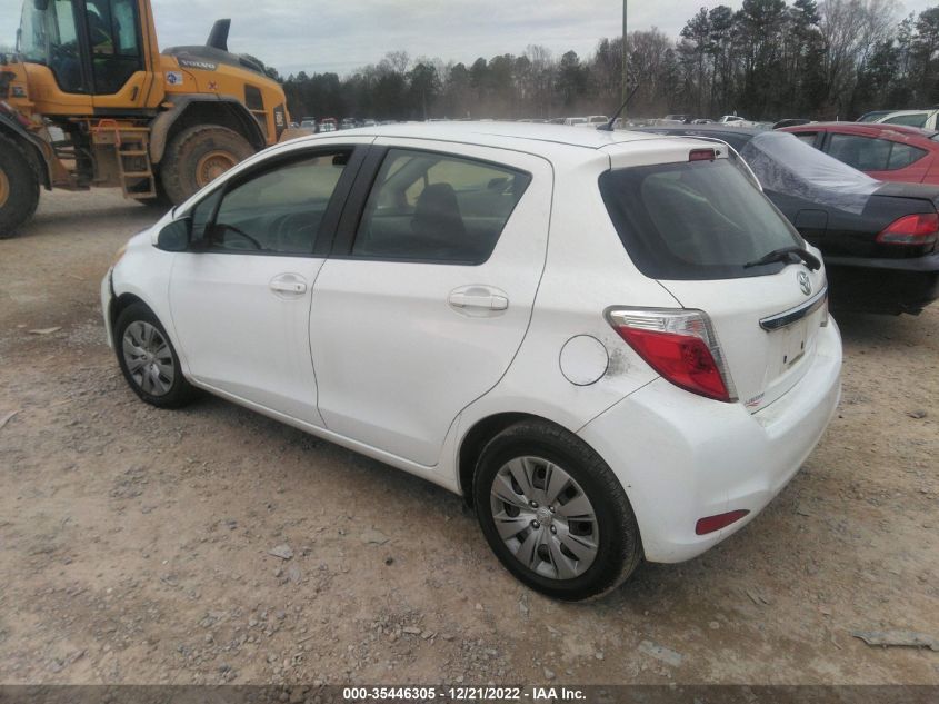 2013 TOYOTA YARIS LE JTDKTUD30DD547070
