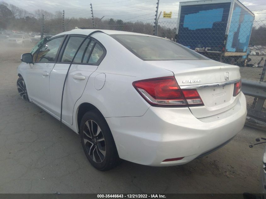 2013 HONDA CIVIC SDN EX-L 19XFB2F98DE011203