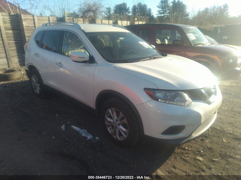 2015 NISSAN ROGUE SV - KNMAT2MV1FP583045