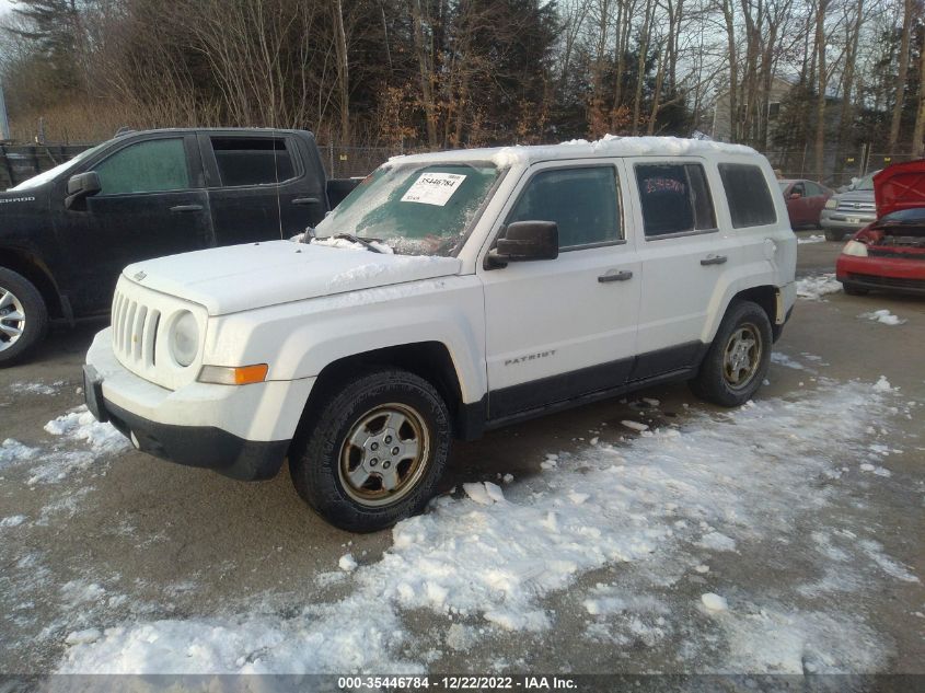 2014 JEEP PATRIOT SPORT 1C4NJPBA5ED720315